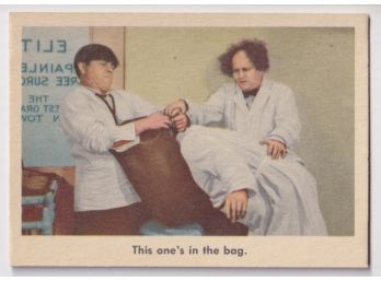 1959 Fleer The Three Stooges ' This One's In The Bag'