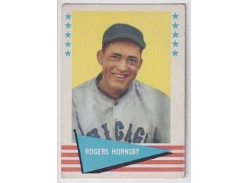 1961 Fleer Rogers Hornsby