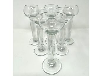 Set Of 6 Uniques Cocktail Glasses