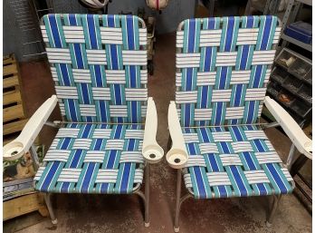 Vintage Folding Lawn Chairs