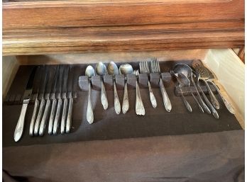 Large Collection Of Vintage Flatware