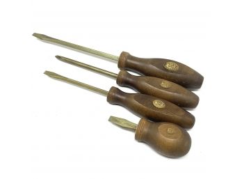 Craftsman Vintage Wood Handled Screwdriver Set