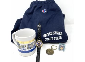 United States Coast Guard Lot With Champion Sweatpants