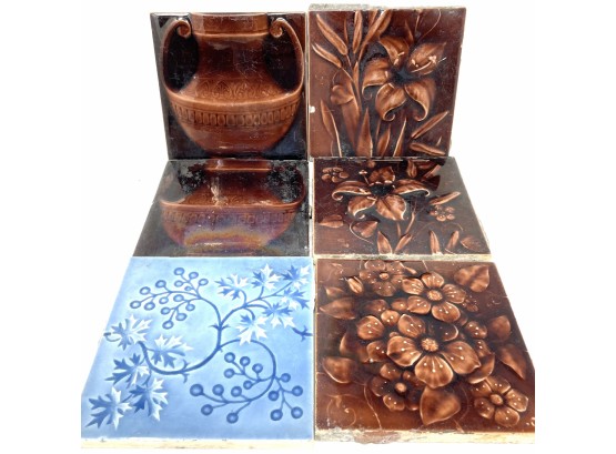 Arts And Crafts Fireplace Tiles By American Encaustic Tiling Co