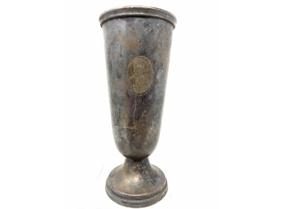 Antique Silverplate Vase From Hotel Blackhawk
