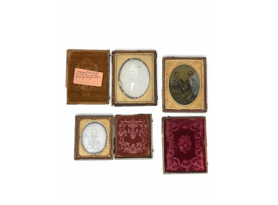 Collection Of Daggereotype Ambrotype Photos