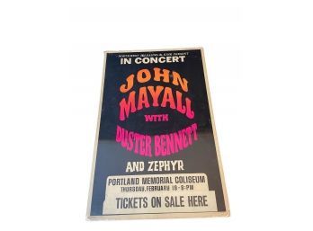 Vintage John Mayall Poster