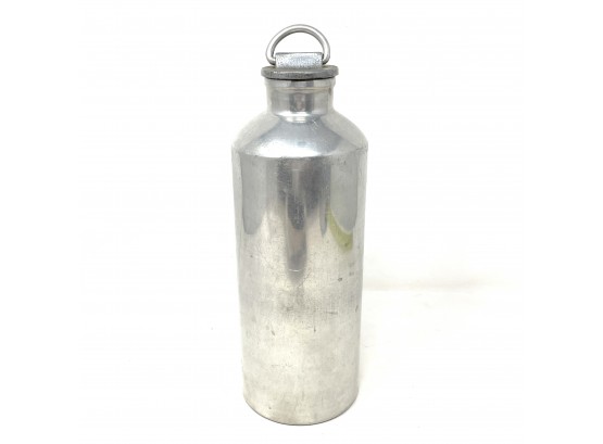 Aluminum Vintage Water Bottle Made In France