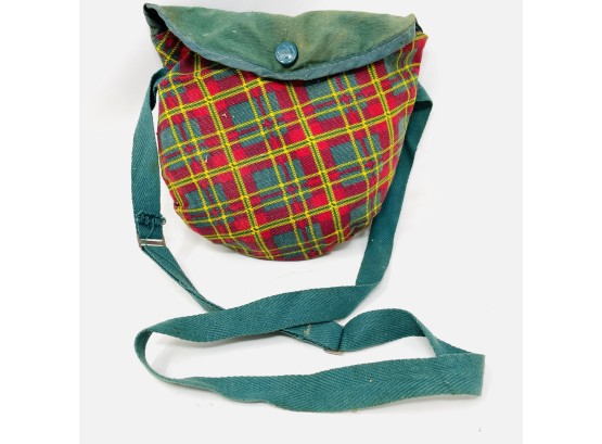 Vintage Girl Scout Mess Kit With Carrying Bag