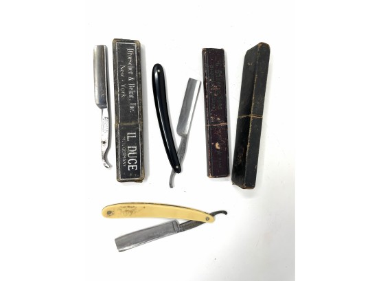Collection Of Straight Razors