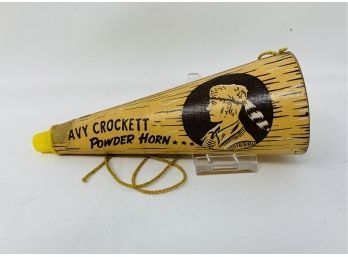 Vintage Davy Crockett Powder Horn