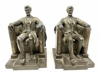 Lincoln Bookends - As Is