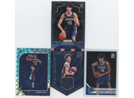 Jaxson Hayes Rookie Card Lot Including Jersey Card