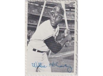 1969 Topps Deckle Edge Willie McCovey