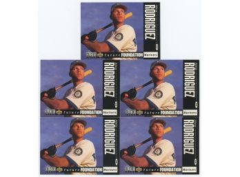Lot Of 5 1994 Collectors Choice Alex Rodriguez Future Foundations Rookie Card