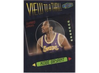 1997 Ultra View To Thrill Kobe Bryant Insert
