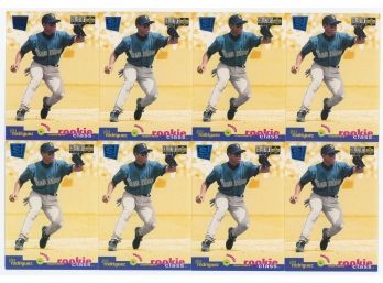 Lot Of 8 1994 Collectors Choice Alex Rodriguez Rookie Class Cards