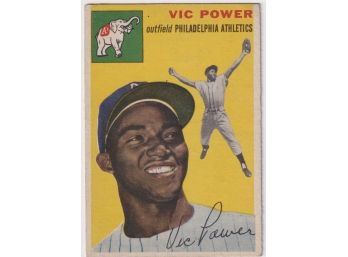 1954 Topps Vic Power