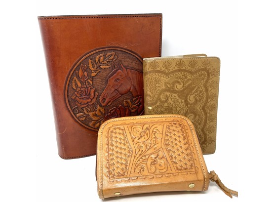 Collection Of Leather Journals