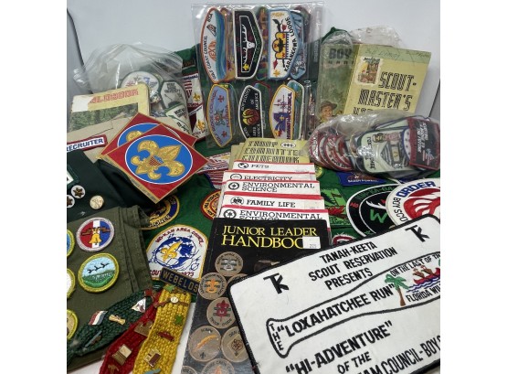 Huge Collection Of Vintage Boy Scout Collectibles (mostly 1960's And 1970's)