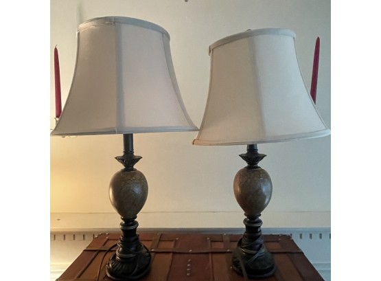 Pair Of Contemporary Table Lamps