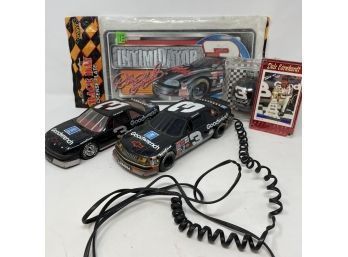 Vintage Dale Ernhart Collection Including Car Replica Phone