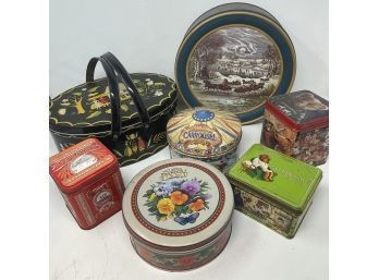 Collection Of Tins