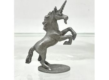 Pewter Unicorn Figure
