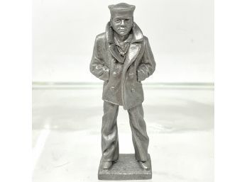 Pewter Fisherman Figure By Spoontiques