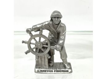 Gloucester Fisherman Pewter Figure