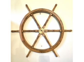 32' Wooden Ships Wheel