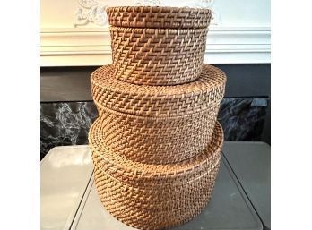 Collection Of Three Nesting Baskets