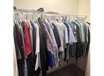 Contents Of Mens Closet - Mostly Size XXL