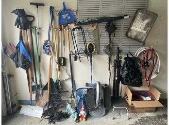 Wall Of Garage Lot Take What You Want Leave What You Don't