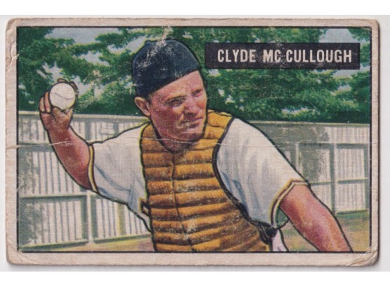 1951 Bowman Clyde McCullough