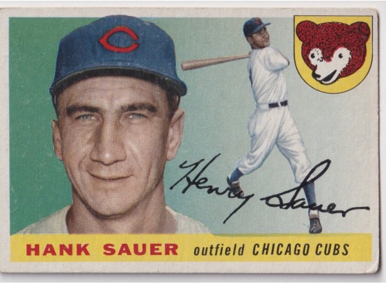 1955 Topps Hank Sauer
