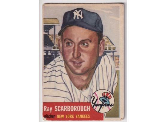1953 Topps Ray Scarborough