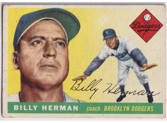 1955 Topps Billy Herman