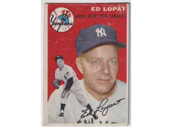 1954 Topps Ed Lopat