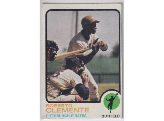 1973 Topps Roberto Clemente Last Card