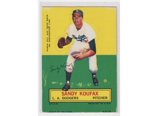 1964 Topps Stand Ups Sandy Koufax