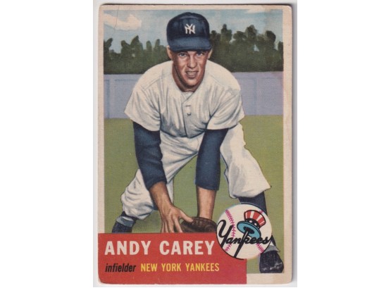 1953 Topps Andy Carey
