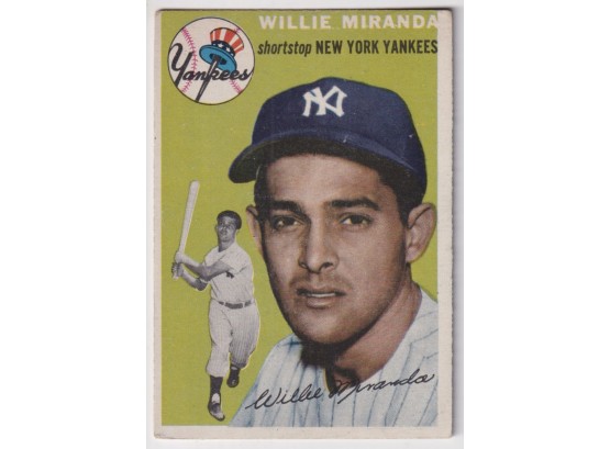 1954 Topps Willie Miranda