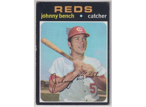 1971 Topps Johnny Bench