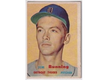 1957 Topps Jim Bunning Rookie