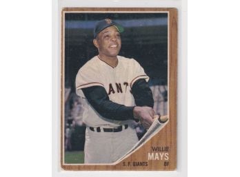 1962 Topps Willie Mays