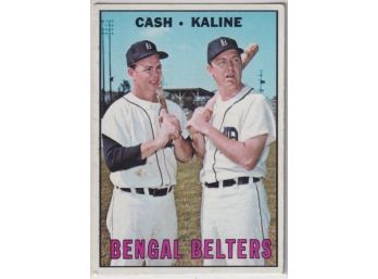 1967 Topps Bengel Belters Norm Cash Al Kaline