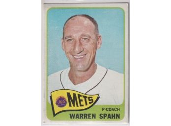 1965 Topps Warren Spahn