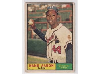 1961 Topps Hank Aaron