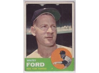 1963 Topps Whitey Ford